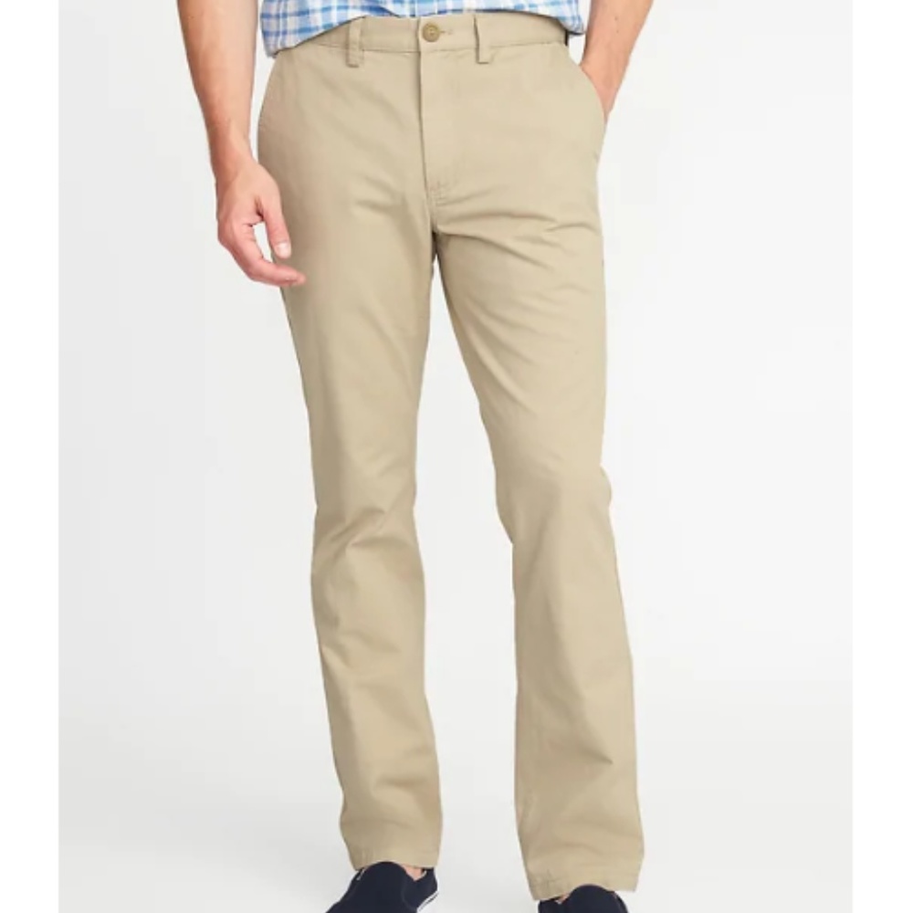 Old Navy Straight Uniform Khakis for Men